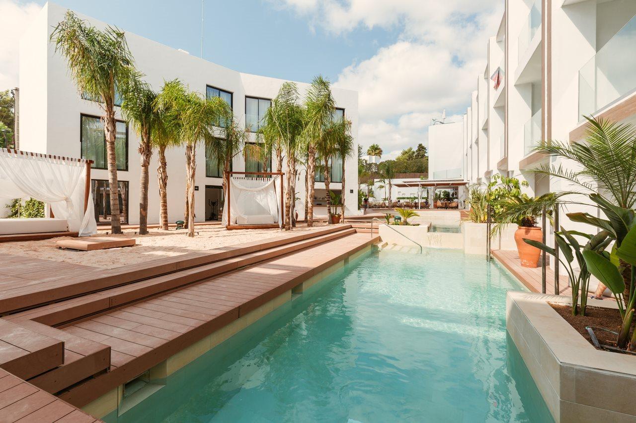 Nativo Hotel Ibiza Santa Eularia des Riu Bagian luar foto