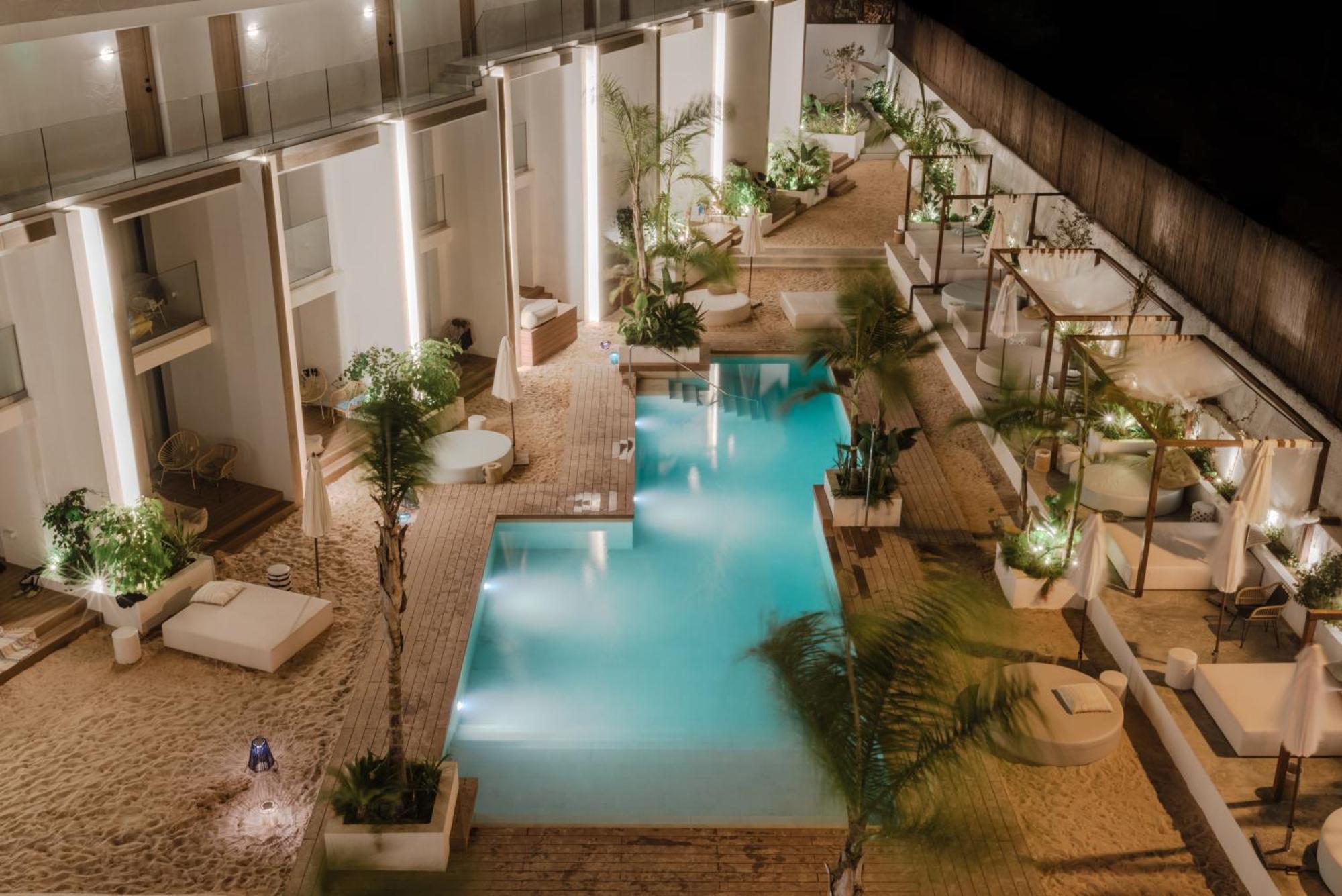 Nativo Hotel Ibiza Santa Eularia des Riu Bagian luar foto