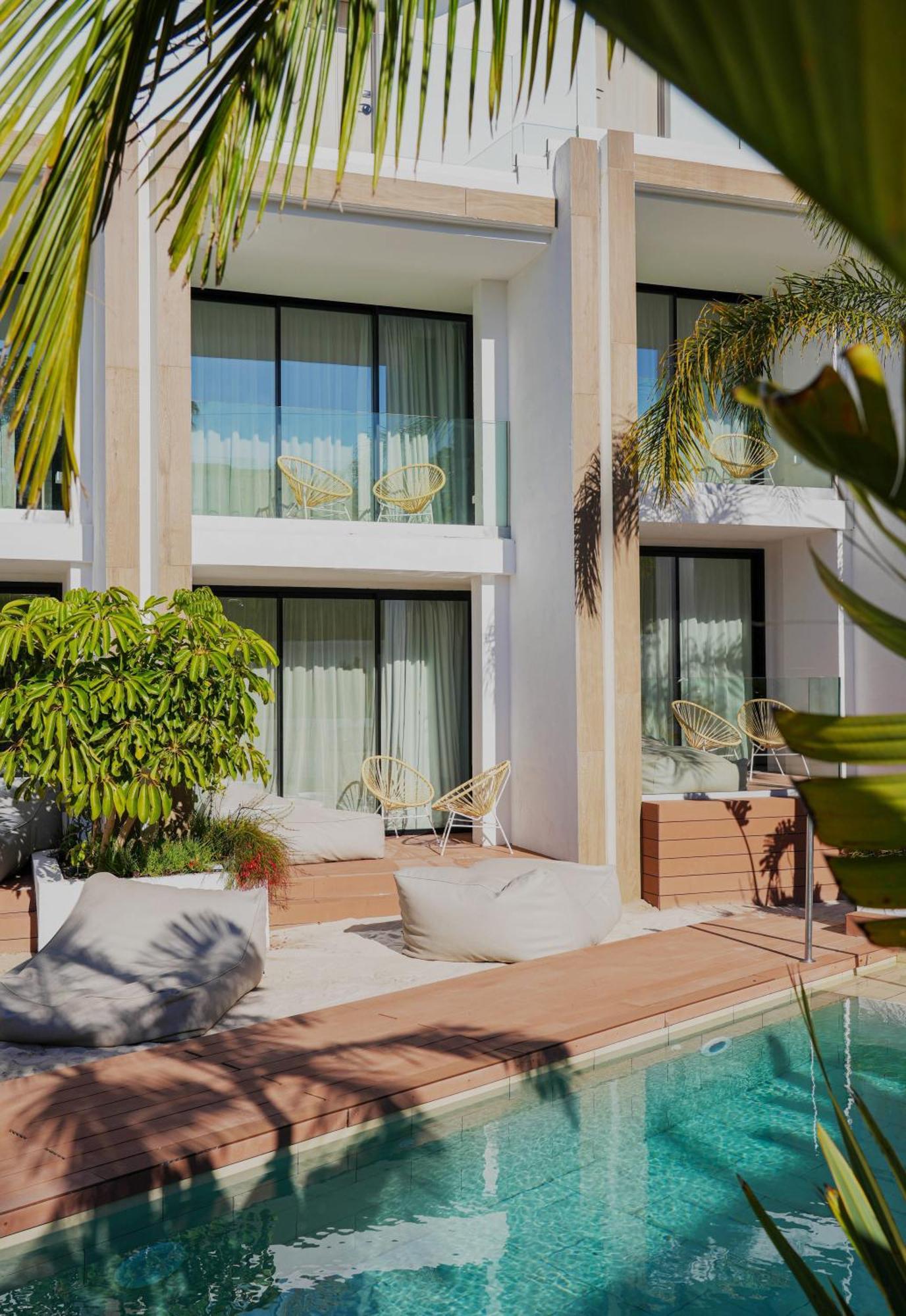 Nativo Hotel Ibiza Santa Eularia des Riu Bagian luar foto